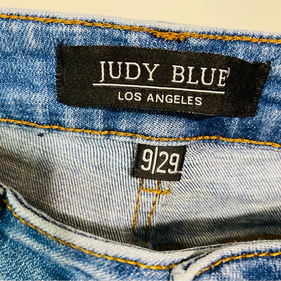 Judy Blue Womens Light Blue Washed Skinny Jeans Size 29 - Picture 7 of 9